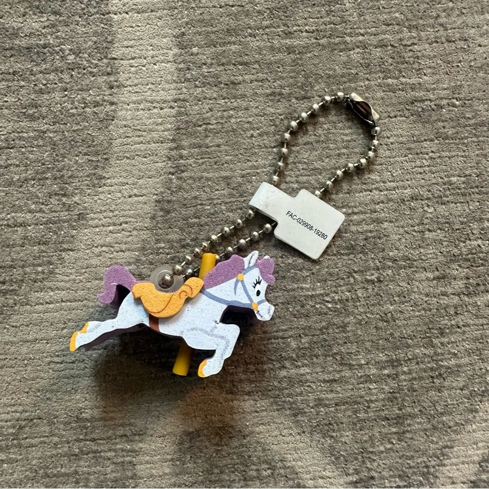 Disney Character foam keychain /zipper pulls (7) Set